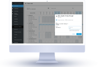 Restrictions in the Profitroom Channel Manager