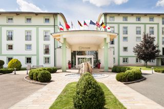 Parkhotel Plzeň: hlavní vchod